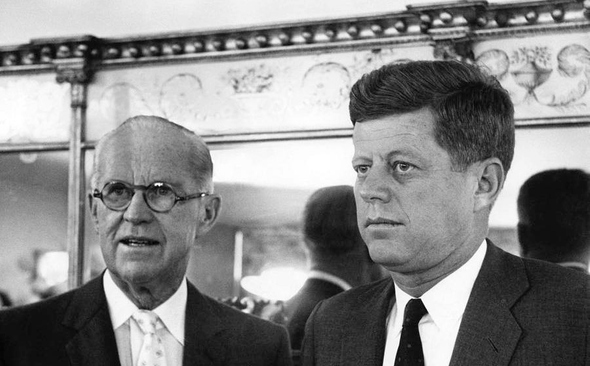 Joe Kennedy and John Kennedy